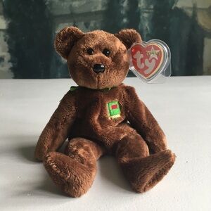 Ty William the Bear – Closed Book Beanie Babies